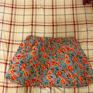NWOT Billabong Medium Floral Skirt